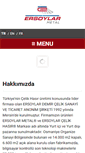 Mobile Screenshot of ersoylarmetal.com